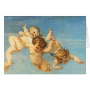 Cartão Nascimento de Vênus, detalhes de Angels por Alexan