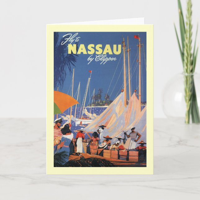 Cartão Nassau Bahamas (Frente)