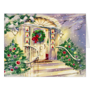 Cartão Natais vintages House