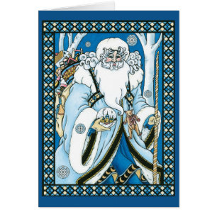 Cartão Natais vintages Obrigado