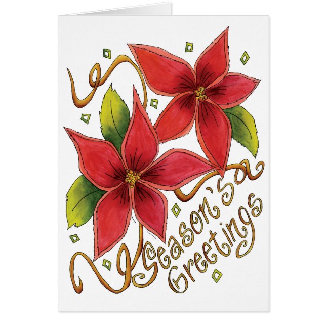 Cartão Natais vintages Obrigado (Frente)