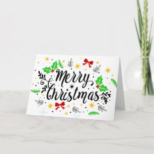 Cartão Natal Alegre Festivo