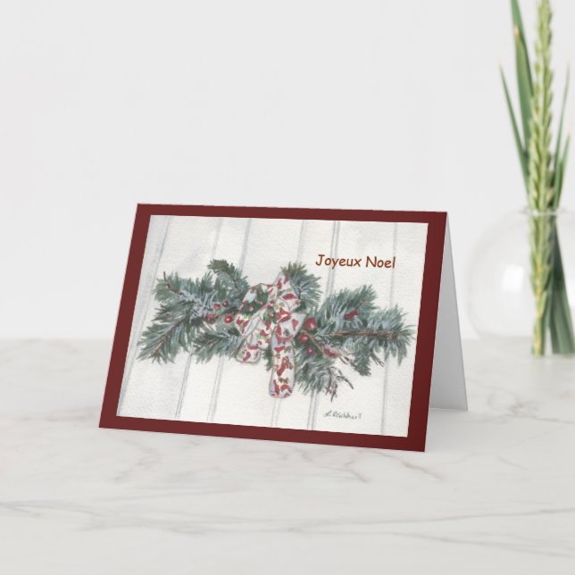 Cartão Natal Balsam (Frente)