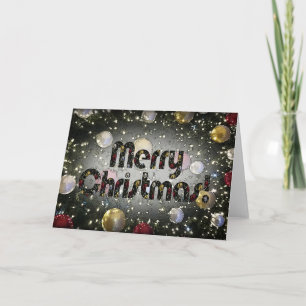 Cartão Natal Brilhante