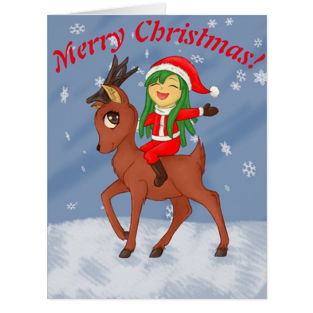 Cartão Natal Cheer Big (Frente)