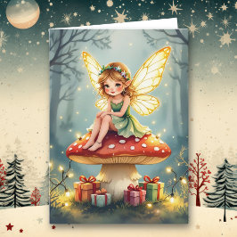 Cartão Natal cheio de Fantasia e Maravilha | Poema de Fer