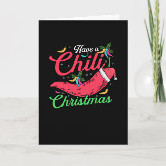 Cartão Natal com Pimenta Malagueta Design, Unisexo