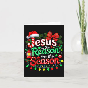 Cartão Natal Cristão Jesus É A Razão Do S
