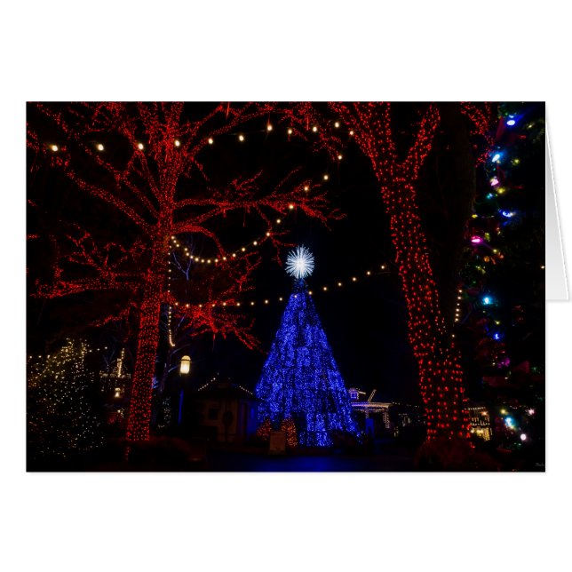 Cartão Natal da Cidade do Dólar (Frente horizontal)