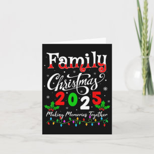 Cartão Natal da Família 2025 Correspondente ao Cristo de 