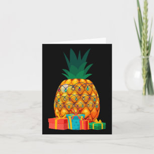 Cartão Natal da Fruta tropical de Verão do Havaí