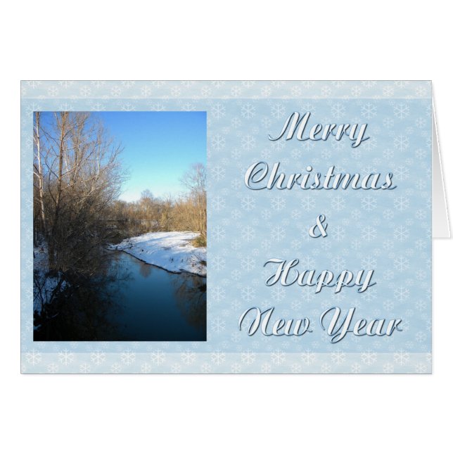 Cartão Natal da Serenity (Frente Horizontal)