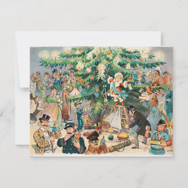 Cartão Natal de 1902 (Frente)