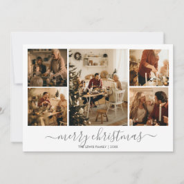 Cartão Natal de Férias (Prata)