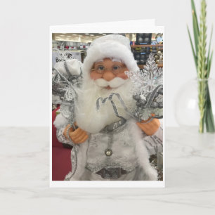 Cartão *NATAL DE MERCADORIAS* e *FELIZ ANO NOVO*