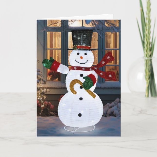 CARTÃO **NATAL DE MERCADORIAS** PARA MEU **IRMÃO** (Frente)