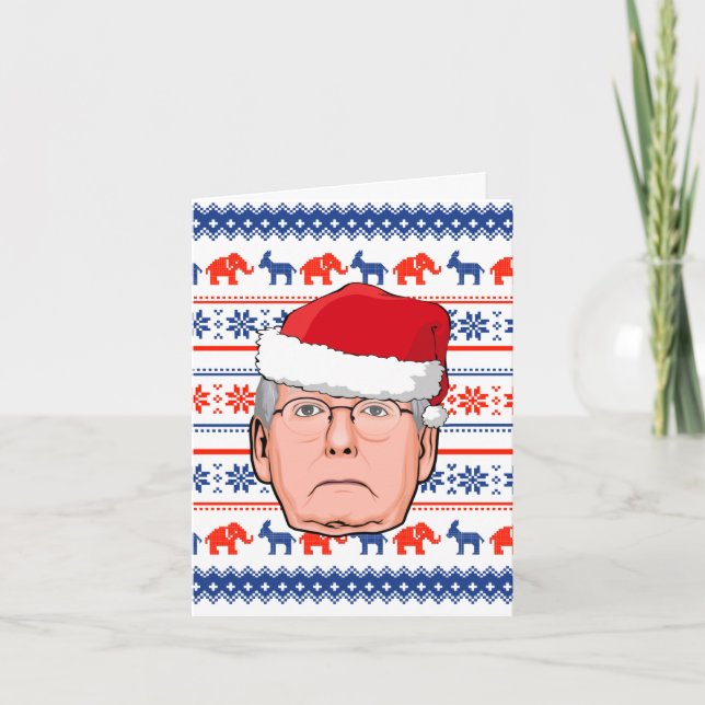 CARTÃO NATAL DE MITCH MCCONNELL (Frente)