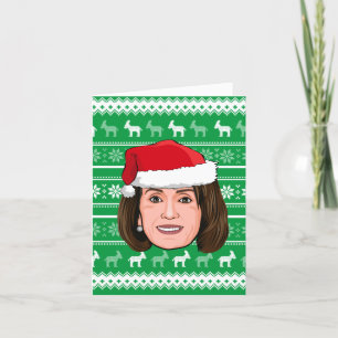 CARTÃO NATAL DE NANCY PELOSI