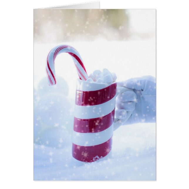 Cartão Natal de Papais noeis (Frente)