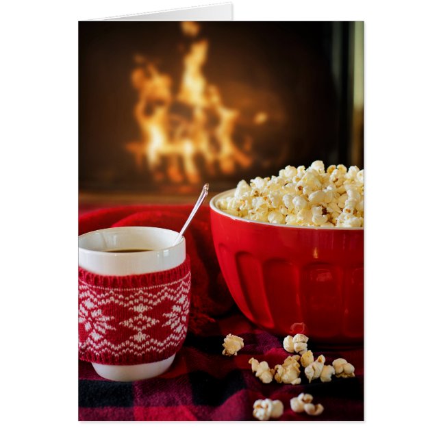 Cartão Natal de Papais noeis (Frente)