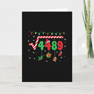 Cartão Natal Divertido 6 7 Professor de Matemática 67 Mem