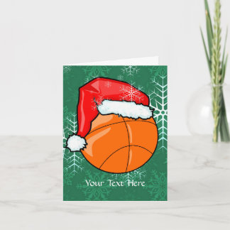 Cartão - Natal do basquetebol