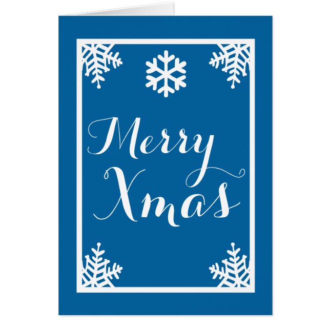 Cartão Natal do Crystal Snowflake (Frente)