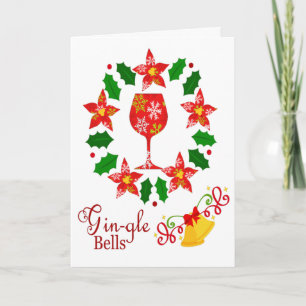 Cartão Natal do Gin-gle Bells