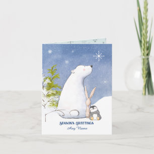 Cartão Natal dos papais noeis