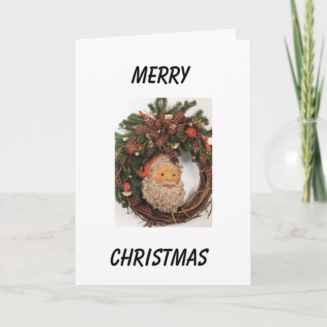 CARTÃO NATAL É HORA DE PENSAR EM "VOCÊ" (Frente)