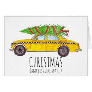 Cartão Natal e Igual àquele Caranguejo NY