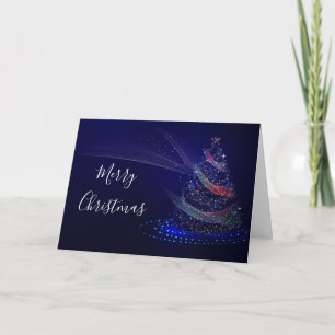 Cartão Natal elegante e moderno