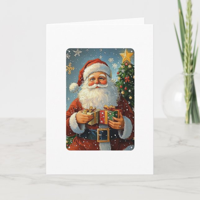 Cartão Natal em Branco (Frente)