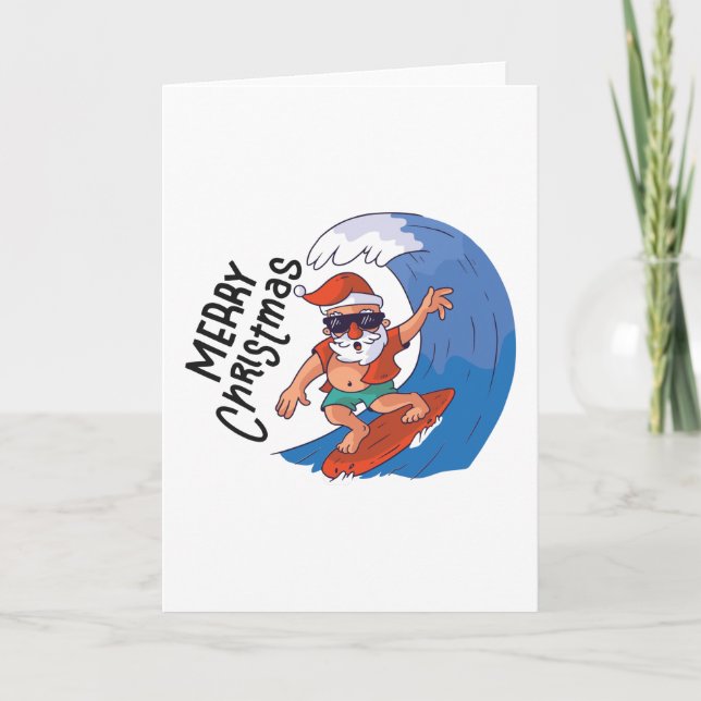 Cartão Natal em julho (Frente)