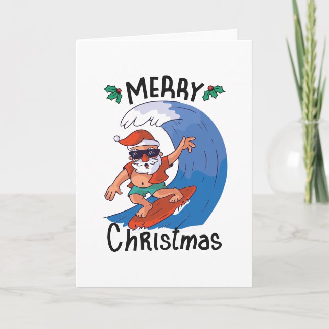 Cartão Natal em julho (Frente)