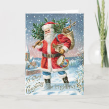 Natal Feliz Papai Noel Vintage
