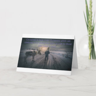 Cartão Natal Inspirador