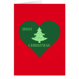 Cartão Natal irlandês