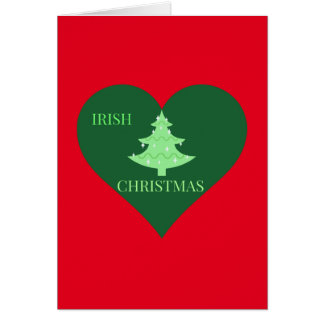 Cartão Natal irlandês