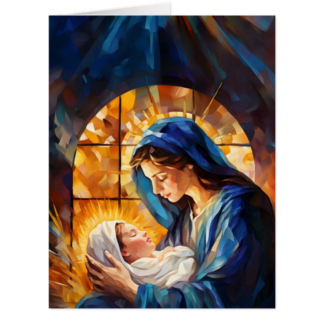 Cartão Natal mágico (Frente)