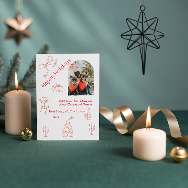 Cartão Natal manuscrito (Criador carregado)