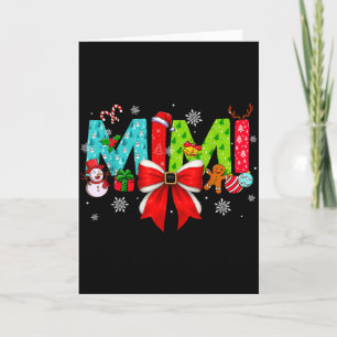 Cartão Natal Mimi Coquette Laço Mimi Natal