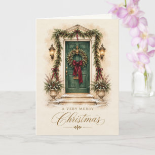 Cartão Natal na Mansão