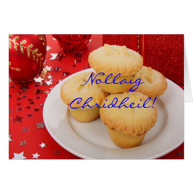 Cartão Natal Nollaig Chridheil (Frente Horizontal)