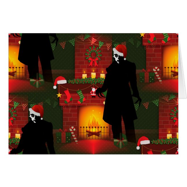 Cartão natal nosferatu (Frente Horizontal)