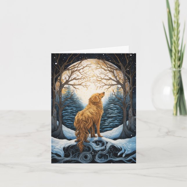 Cartão Natal Ouro (Frente)