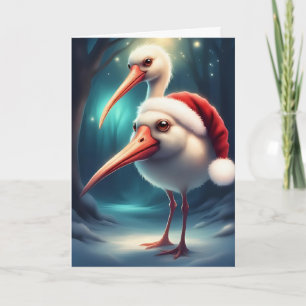 Cartão Natal para Amigos de Penas