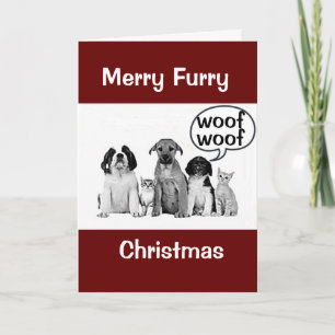 CARTÃO NATAL PARA CACHORRO/CULTURA GATÓRIA/VETERINÁRIO/