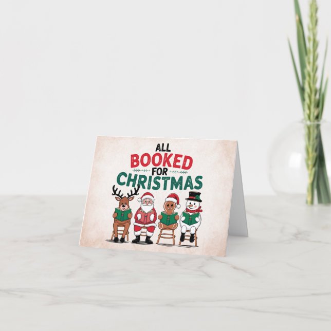 Cartão Natal para leitores (Frente)