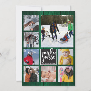 Cartão Natal Parka Posse Um Valor Fotográfico Espetacula